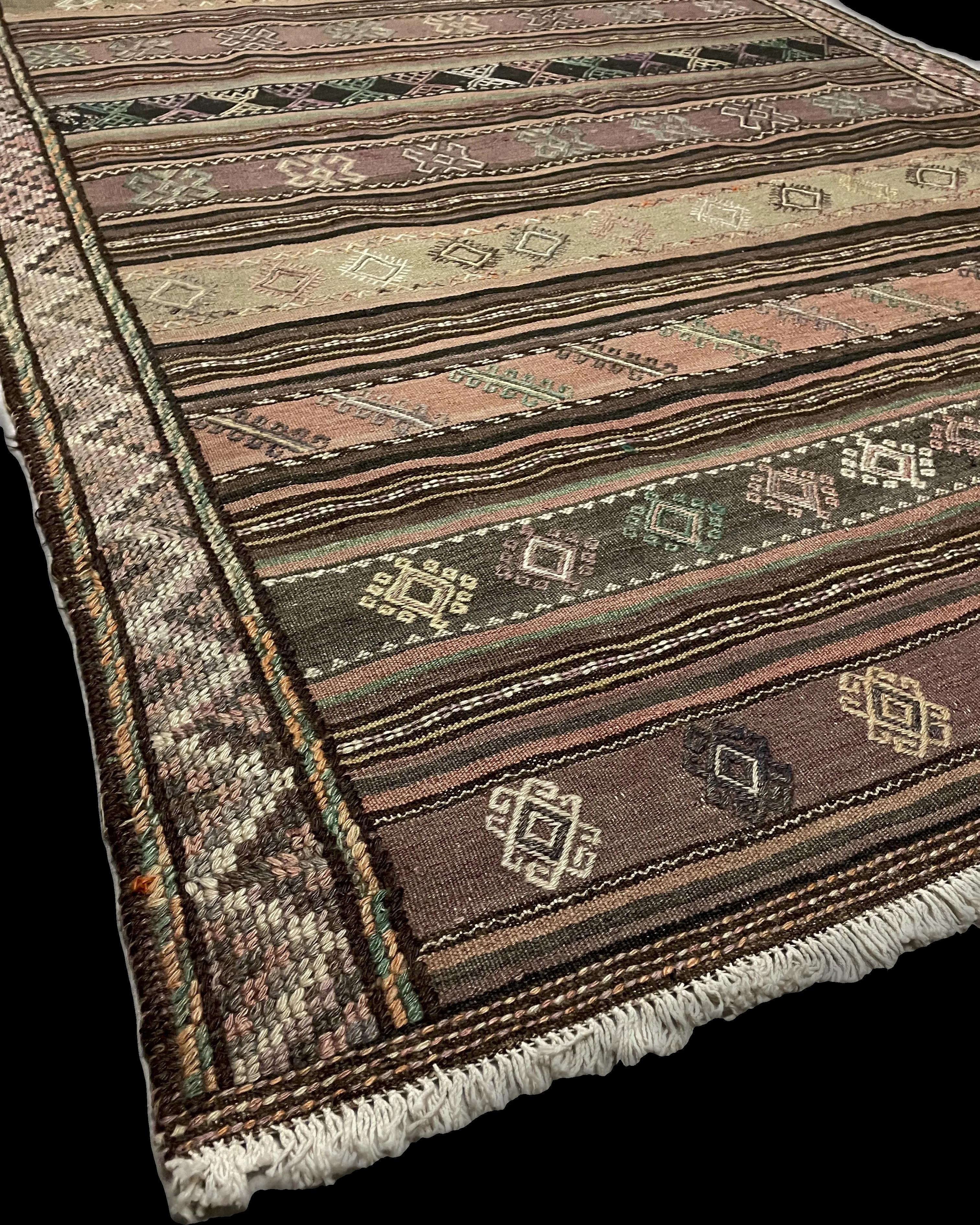 Corner, edge of the rug