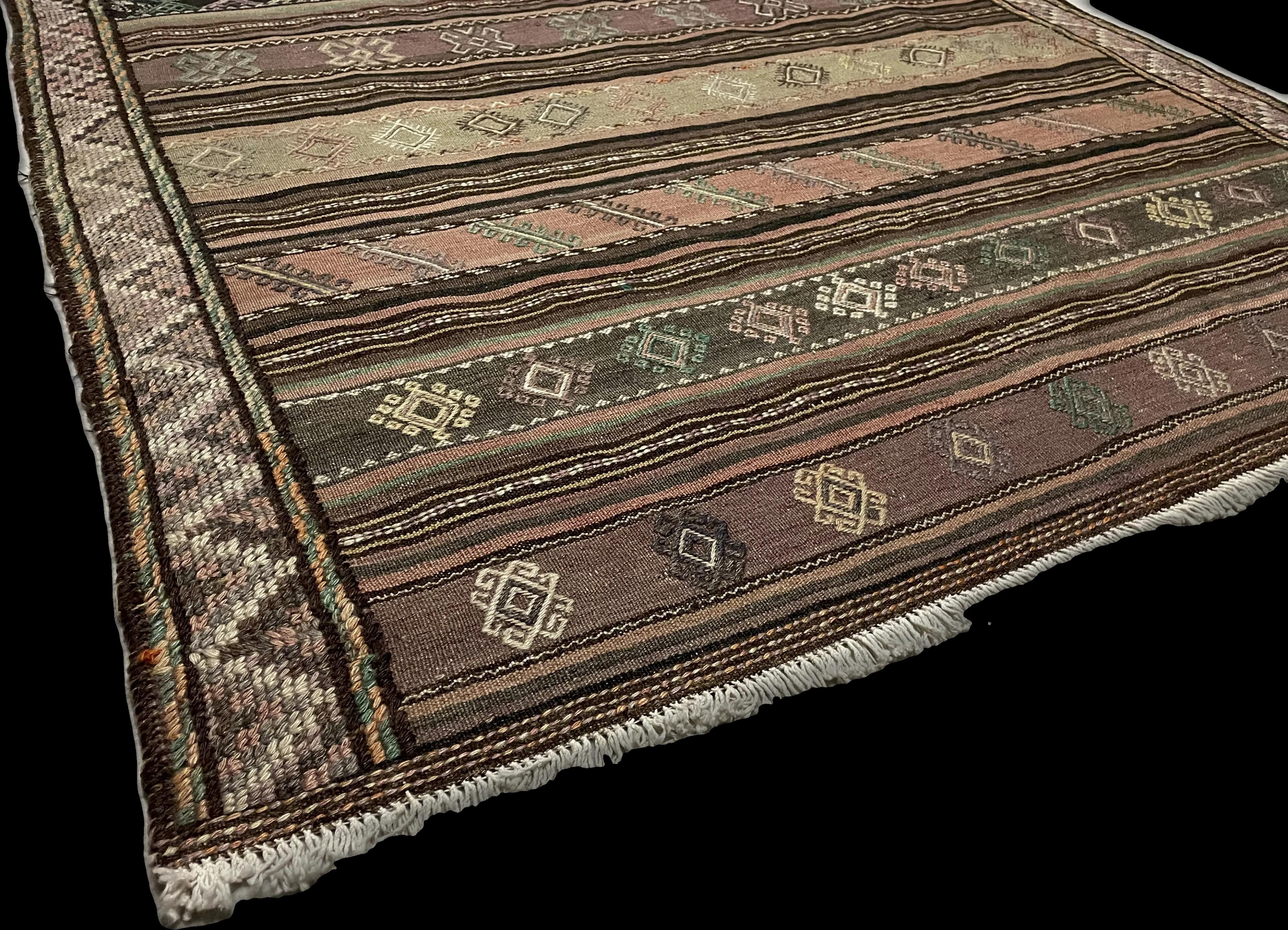 Corner, edge of the rug