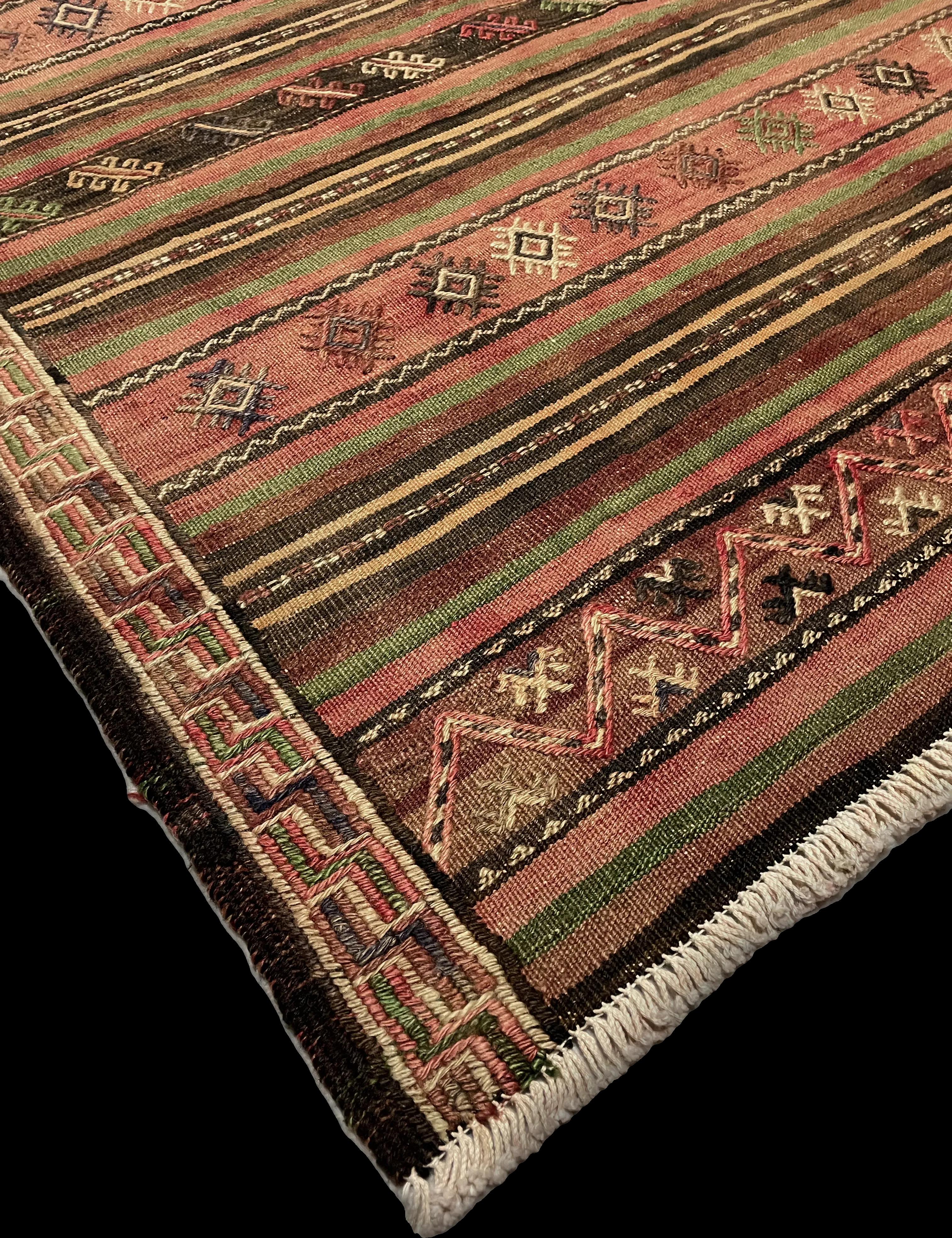 Corner, edge of the rug