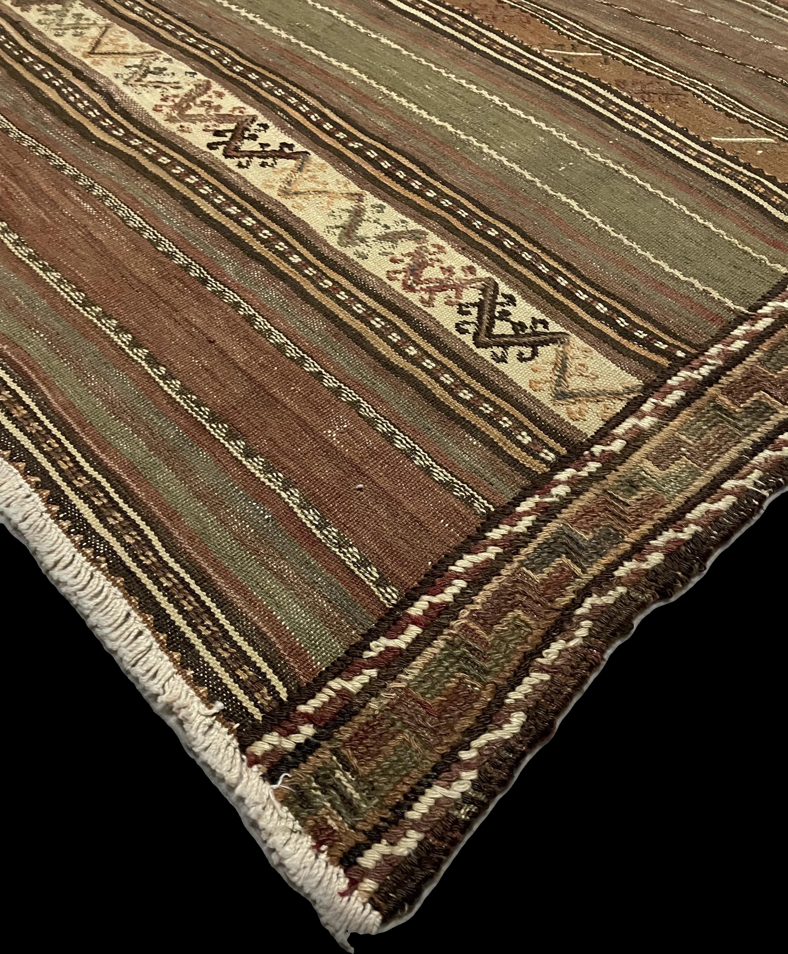 Corner, edge of the rug