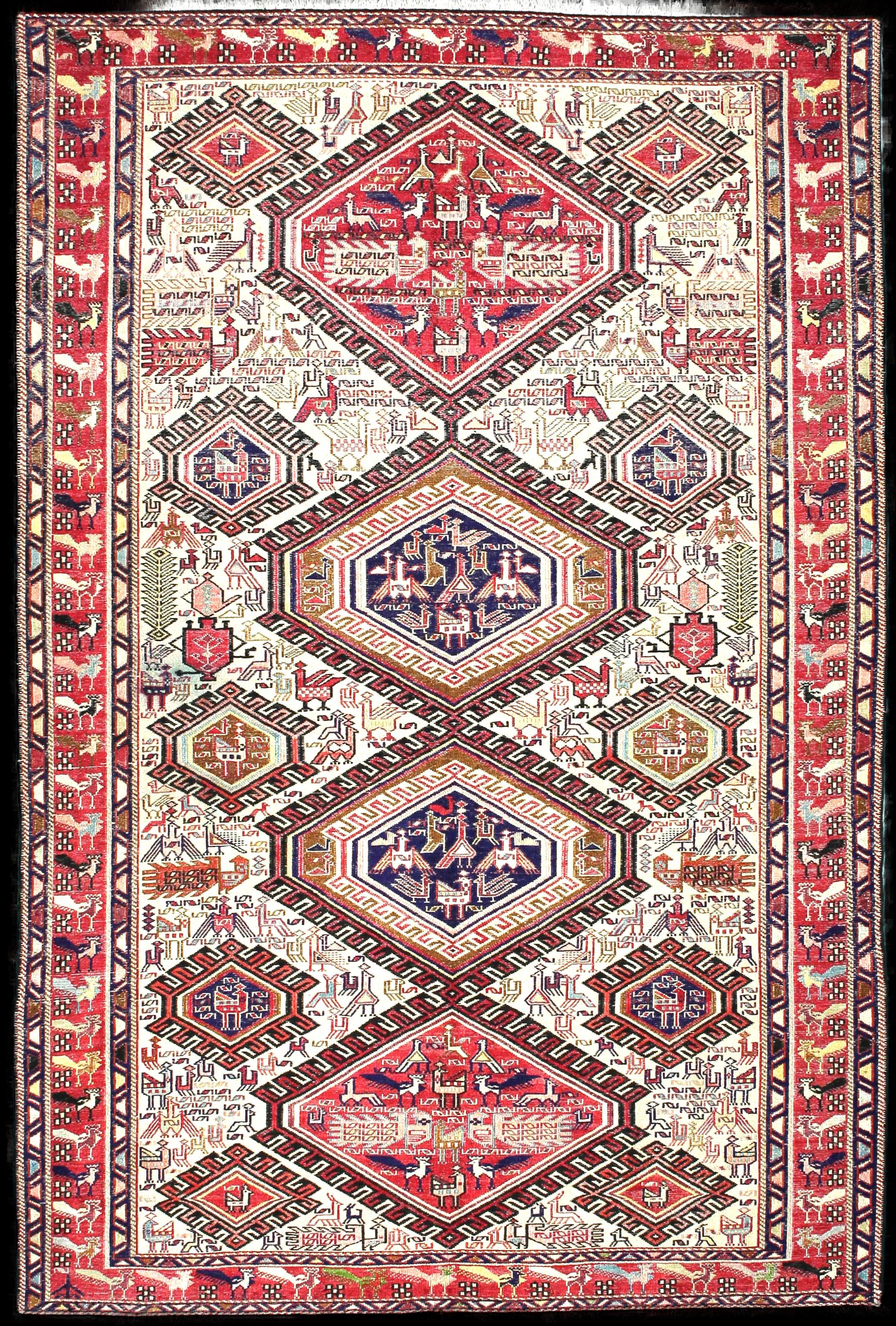 Complete view of the rug