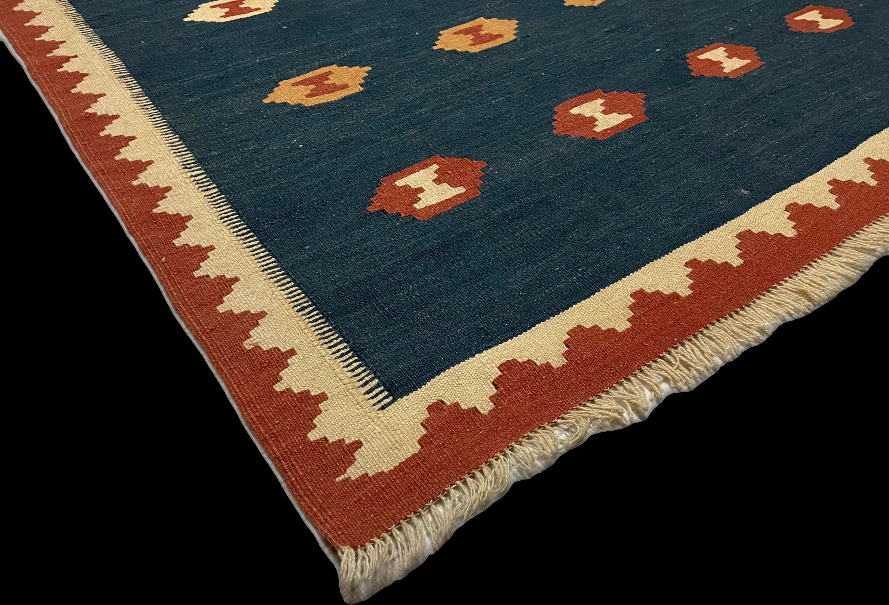 Corner, edge of the rug