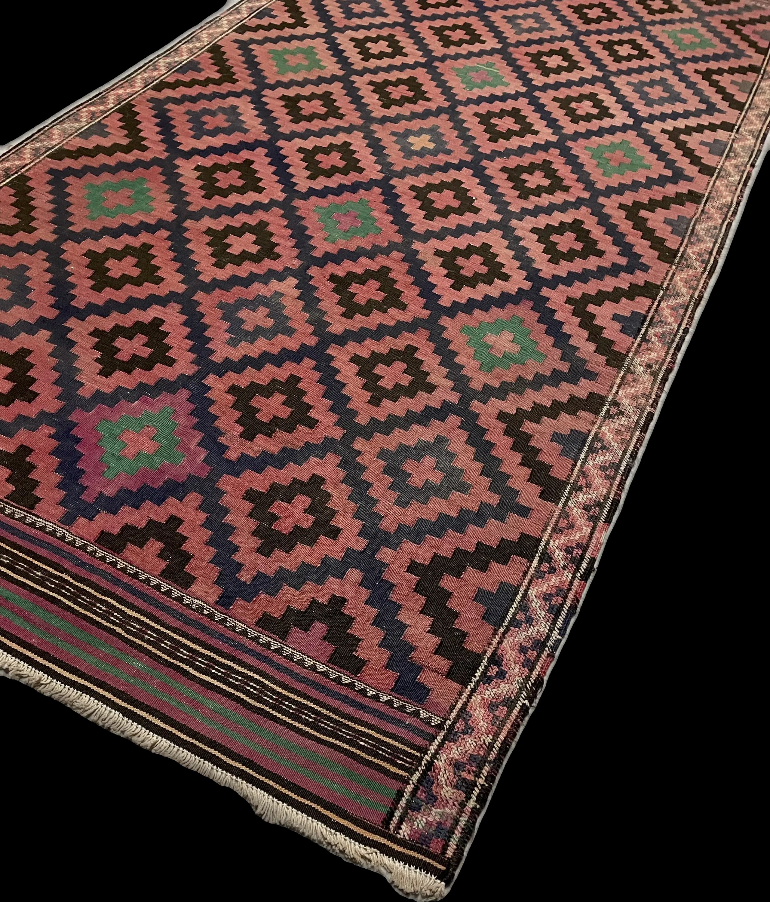 Corner, edge of the rug