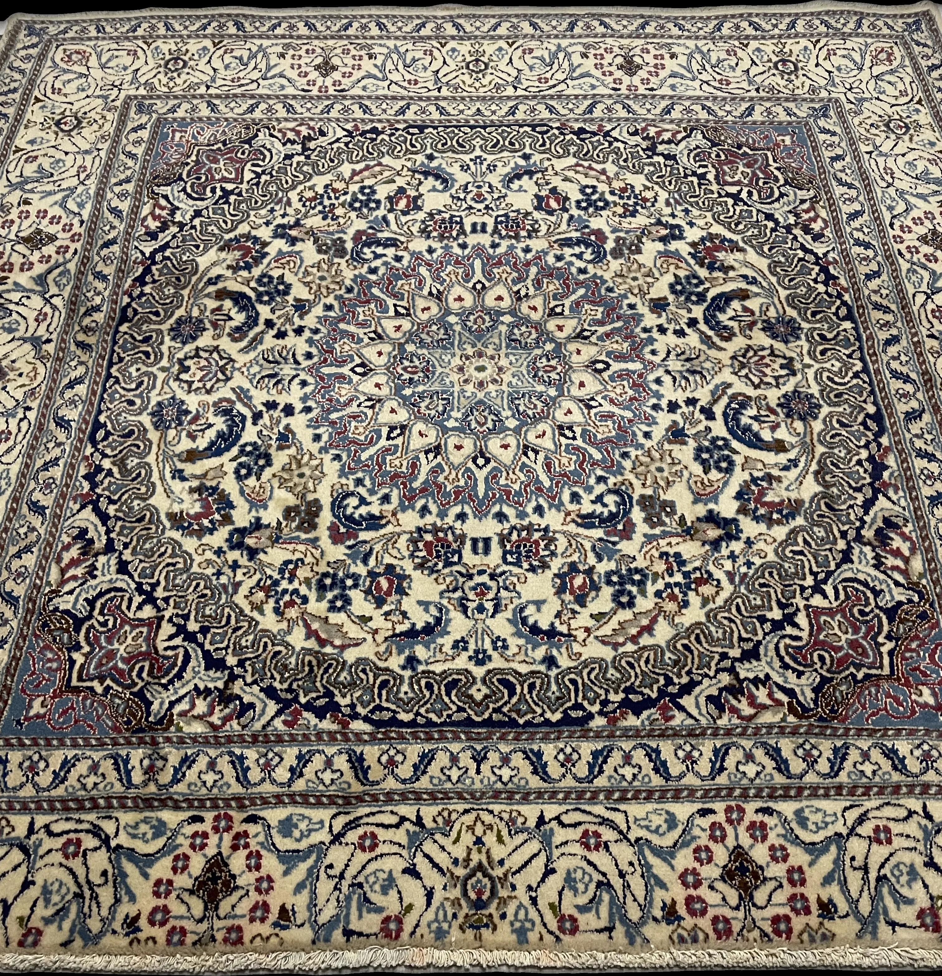 Perspective view of the rug