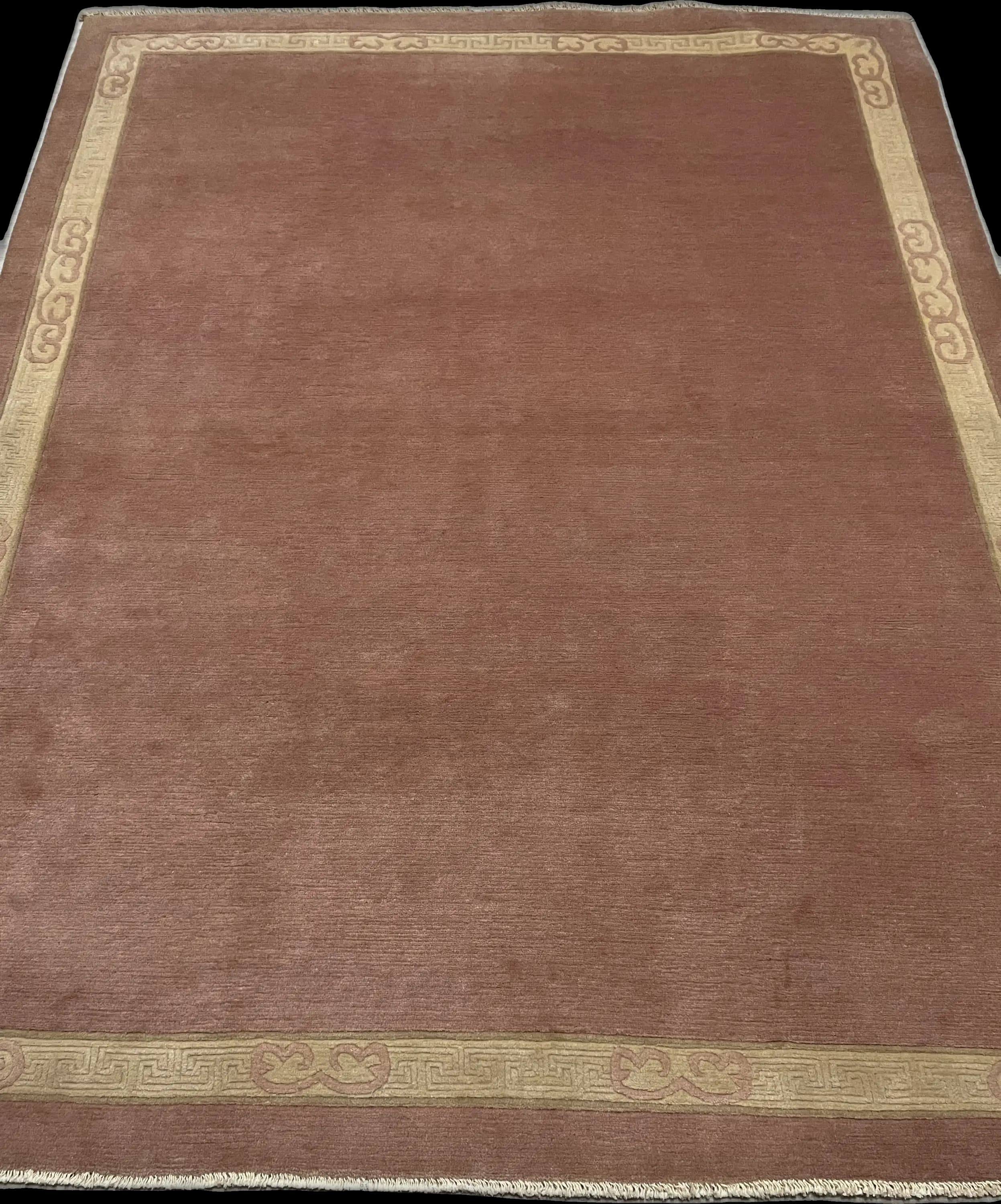 Perspective view of the rug