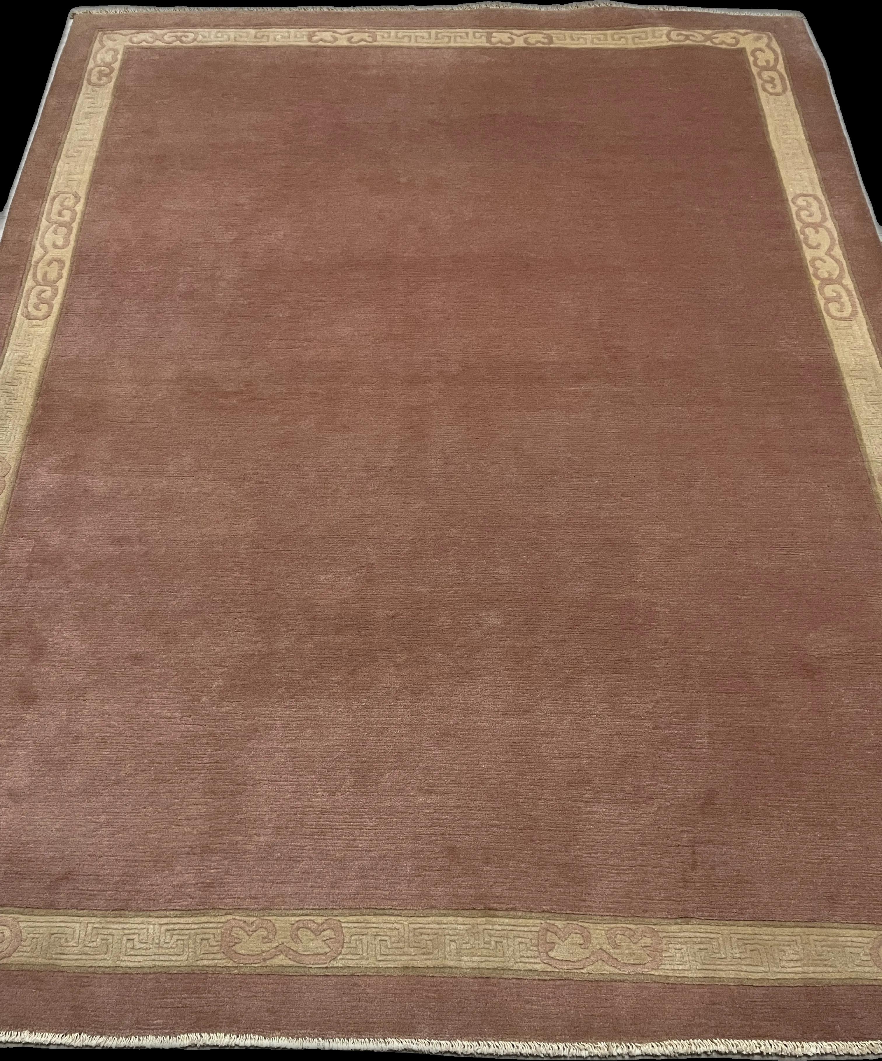 Perspective view of the rug