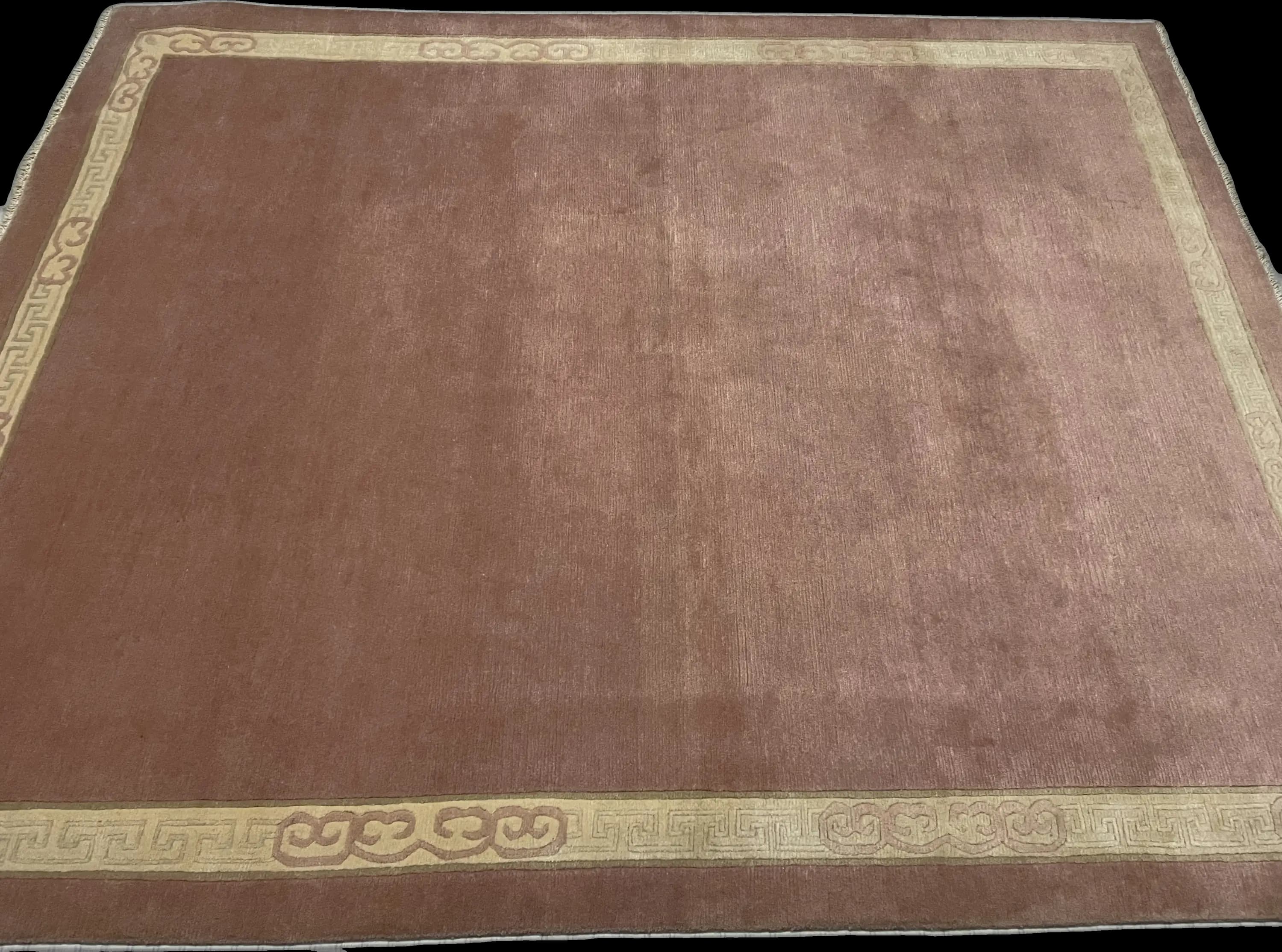 Perspective view of the rug