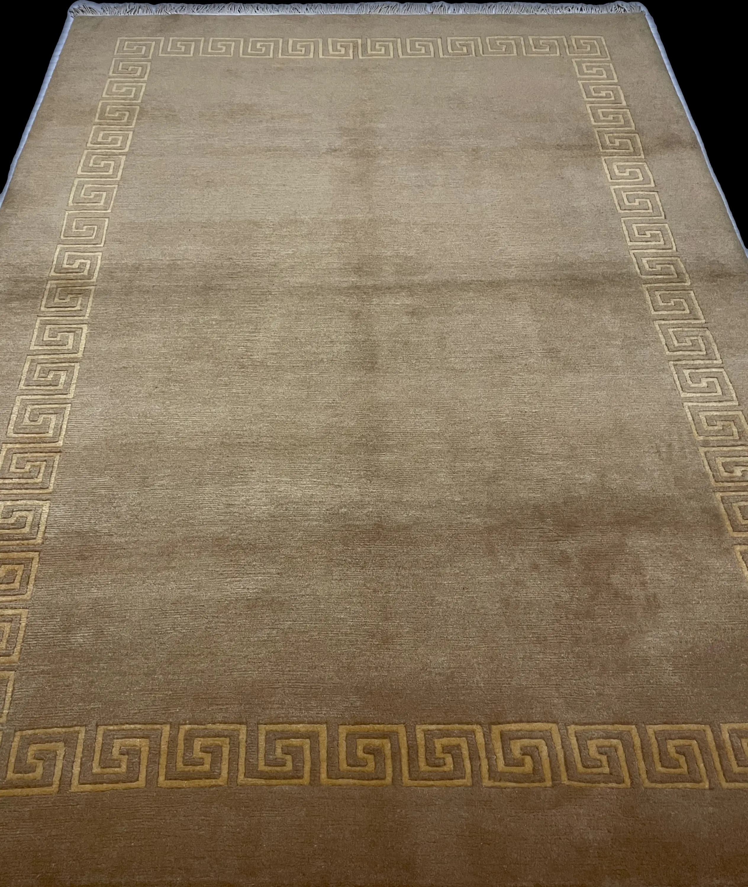 Perspective view of the rug