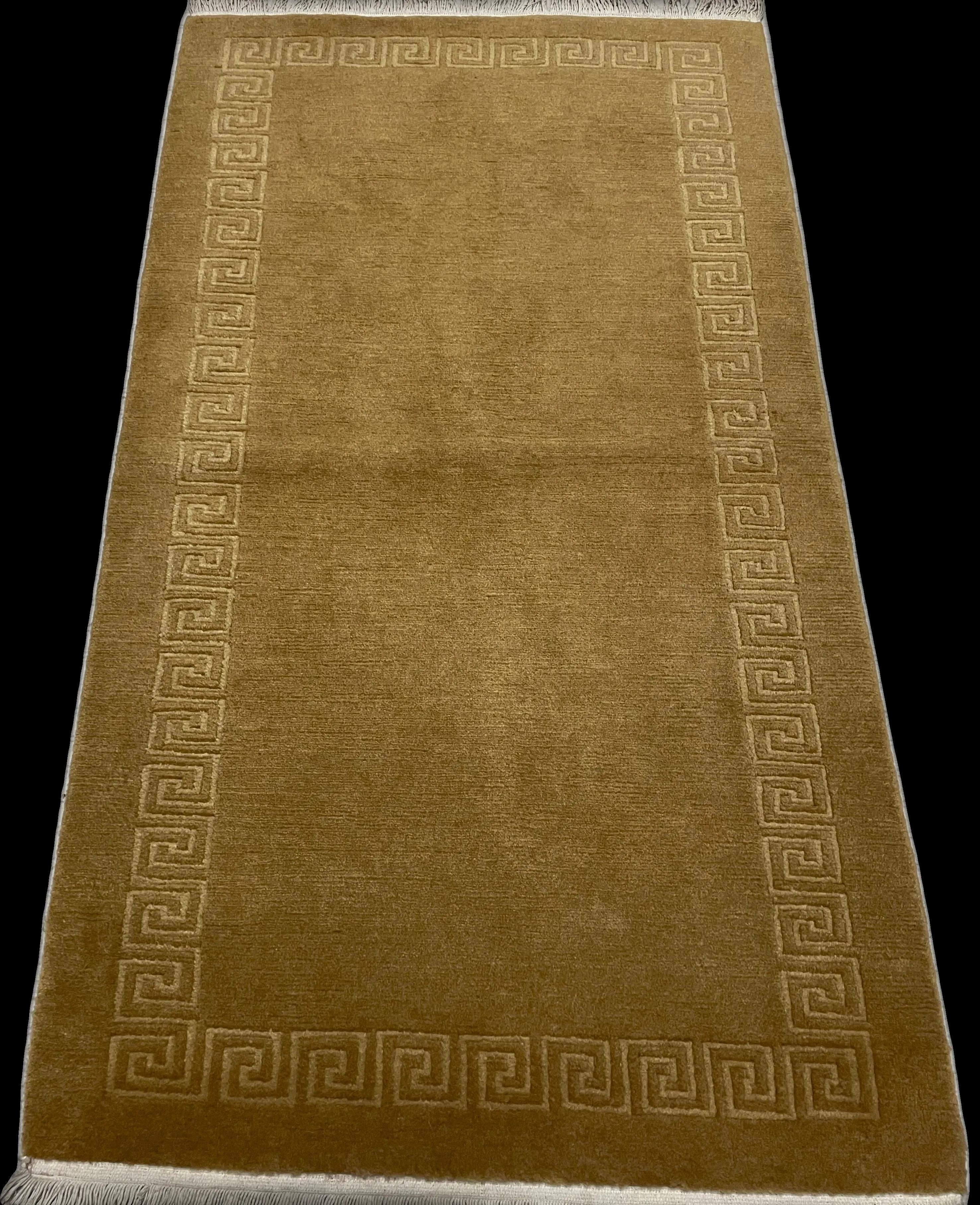 Perspective view of the rug