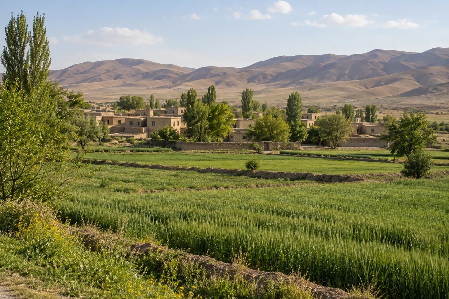 KI-generierte Darstellung der Region: Moshkabad