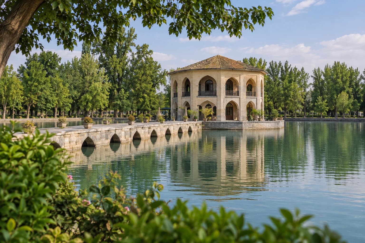 KI-generierte Darstellung der Region: Tabriz